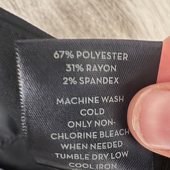 Ann Taylor Curvy Black Flare Pants Formal - Size 14 - Picture 5 of 7